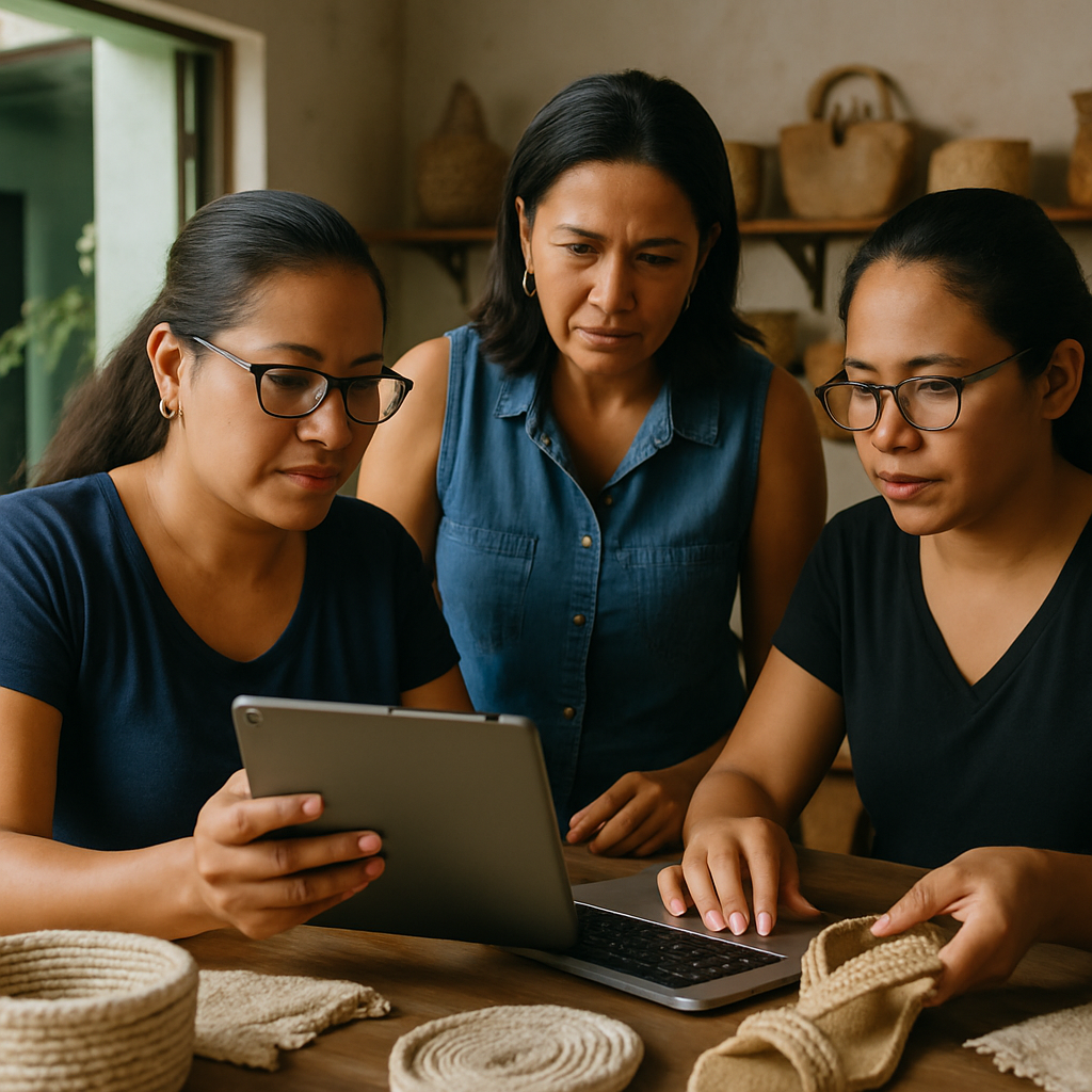 Programa de la Unión Europea impulsa emprendimientos femeninos en El Salvador
