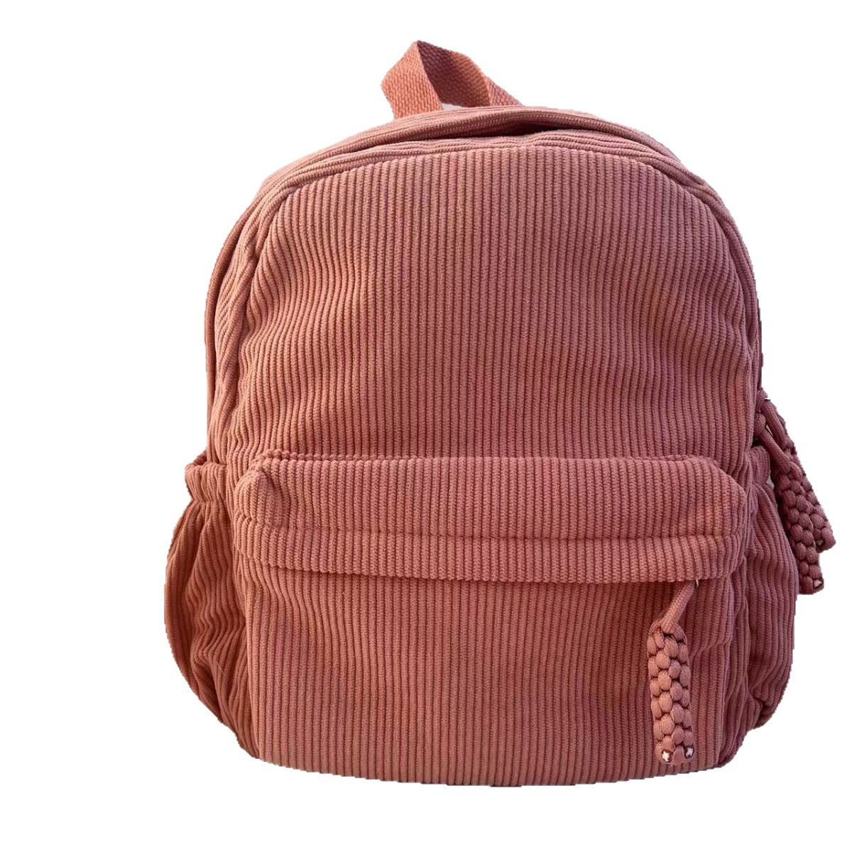 Corduroy backpack, 20 L, wear-resistant