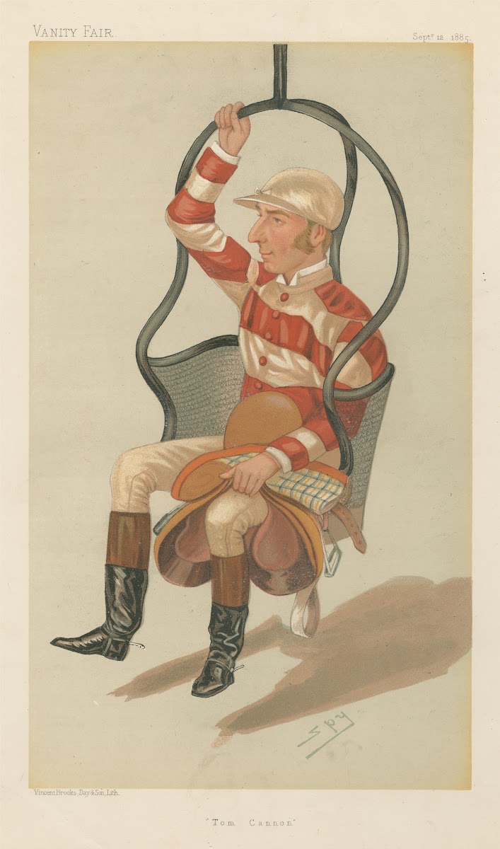 Jockeys Tom Cannon September 12 1885 1885
