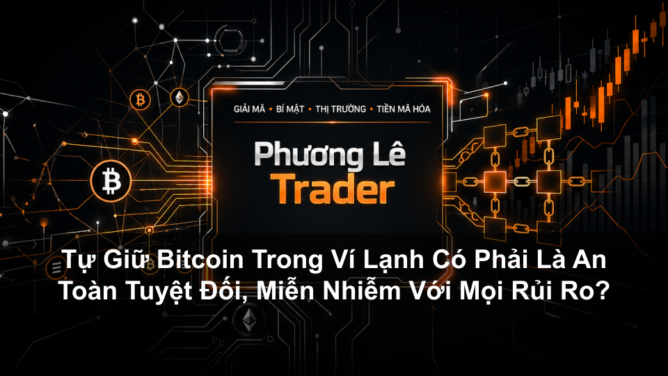 Tự Giữ Bitcoin Trong Ví Lạnh Có Phải Là An Toàn Tuyệt Đối, Miễn Nhiễm Với Mọi Rủi Ro?