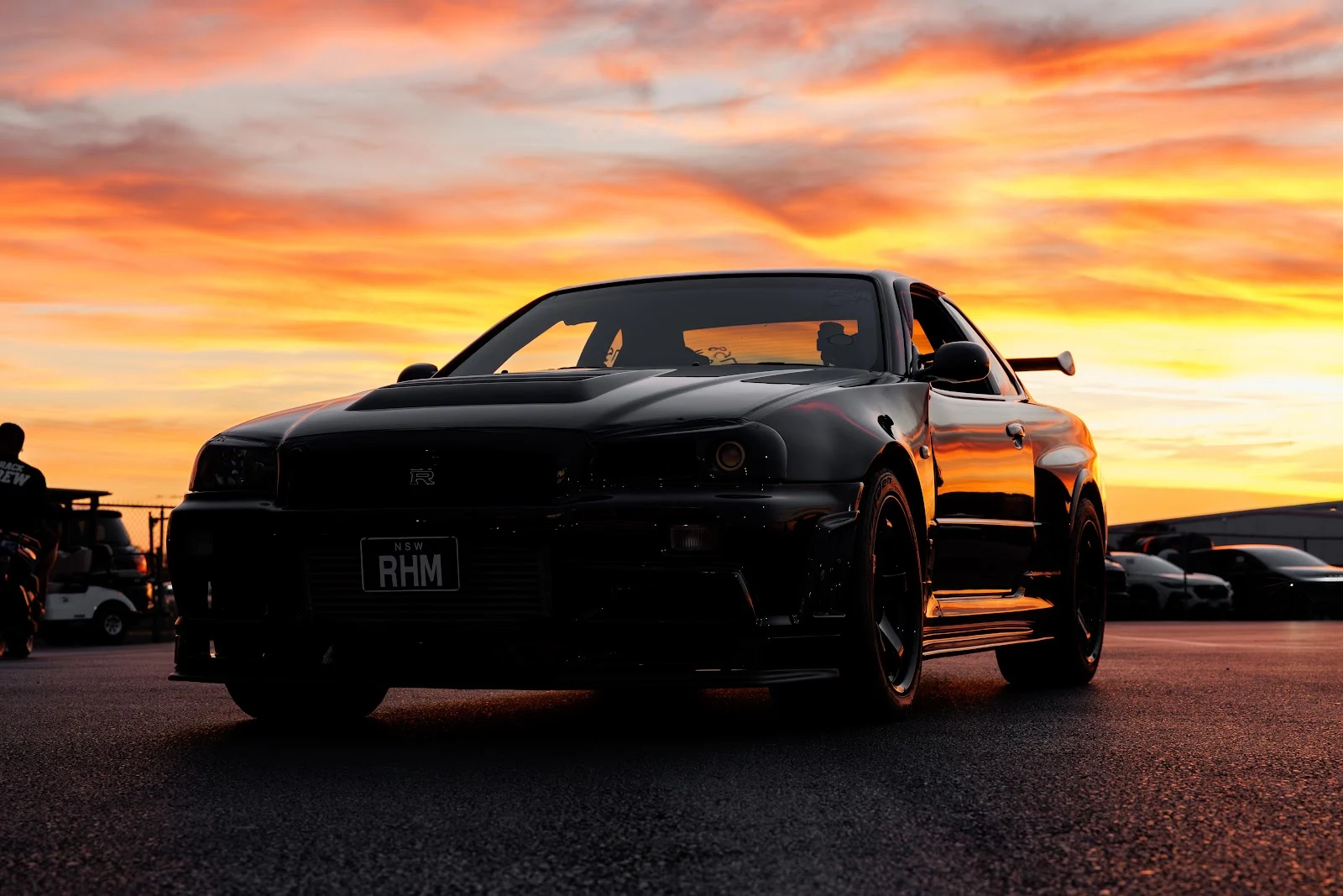 Nissan Gt-R R34, Jdm Car, Sports Car Photography, Sunset Car 5K Wallpaper Background (6000x4000)