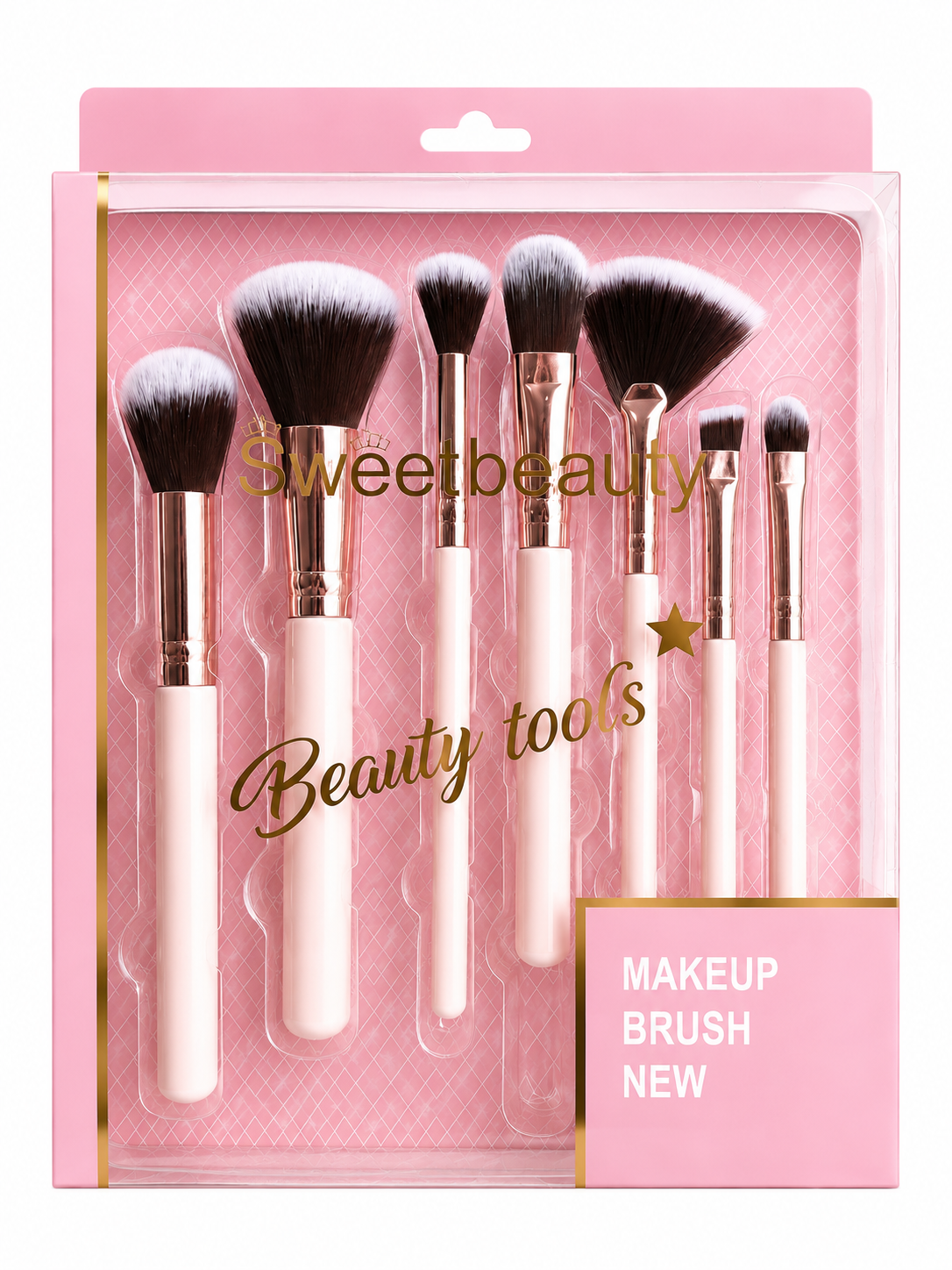 Sweetbeauty Beauty Tools Makeup Brush Set (7 piezas)