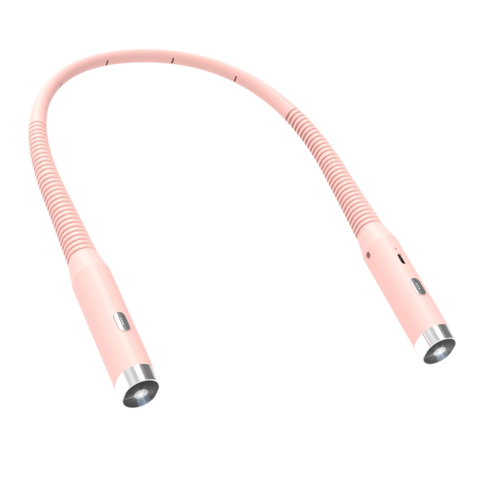 LED neck reading light, portable, USB rechargeable