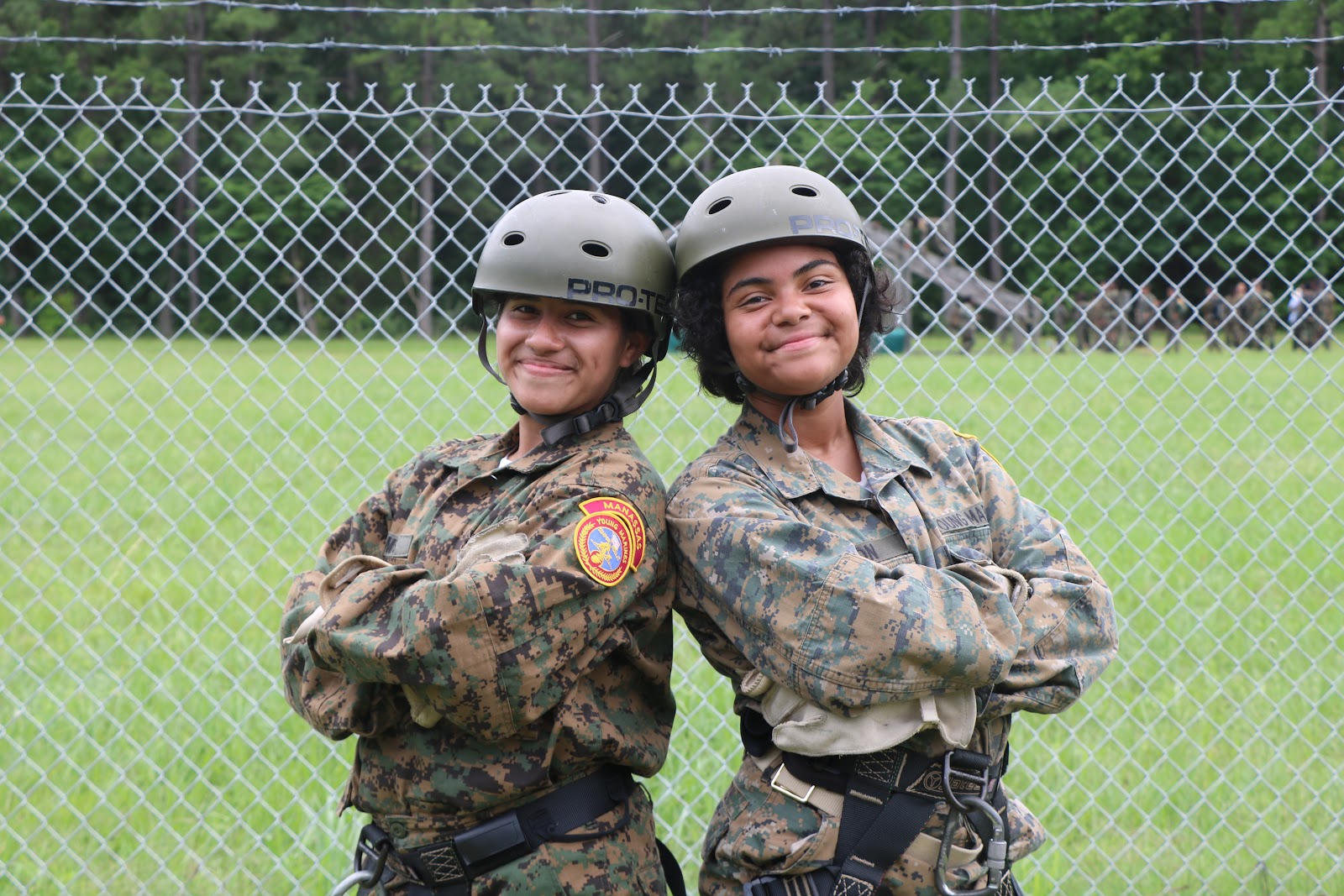 Nations Capitol Young Marines training