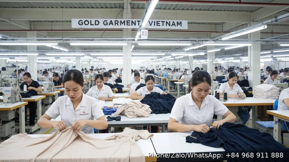 Knit Garment Manufacturing - Gold Garment Vietnam