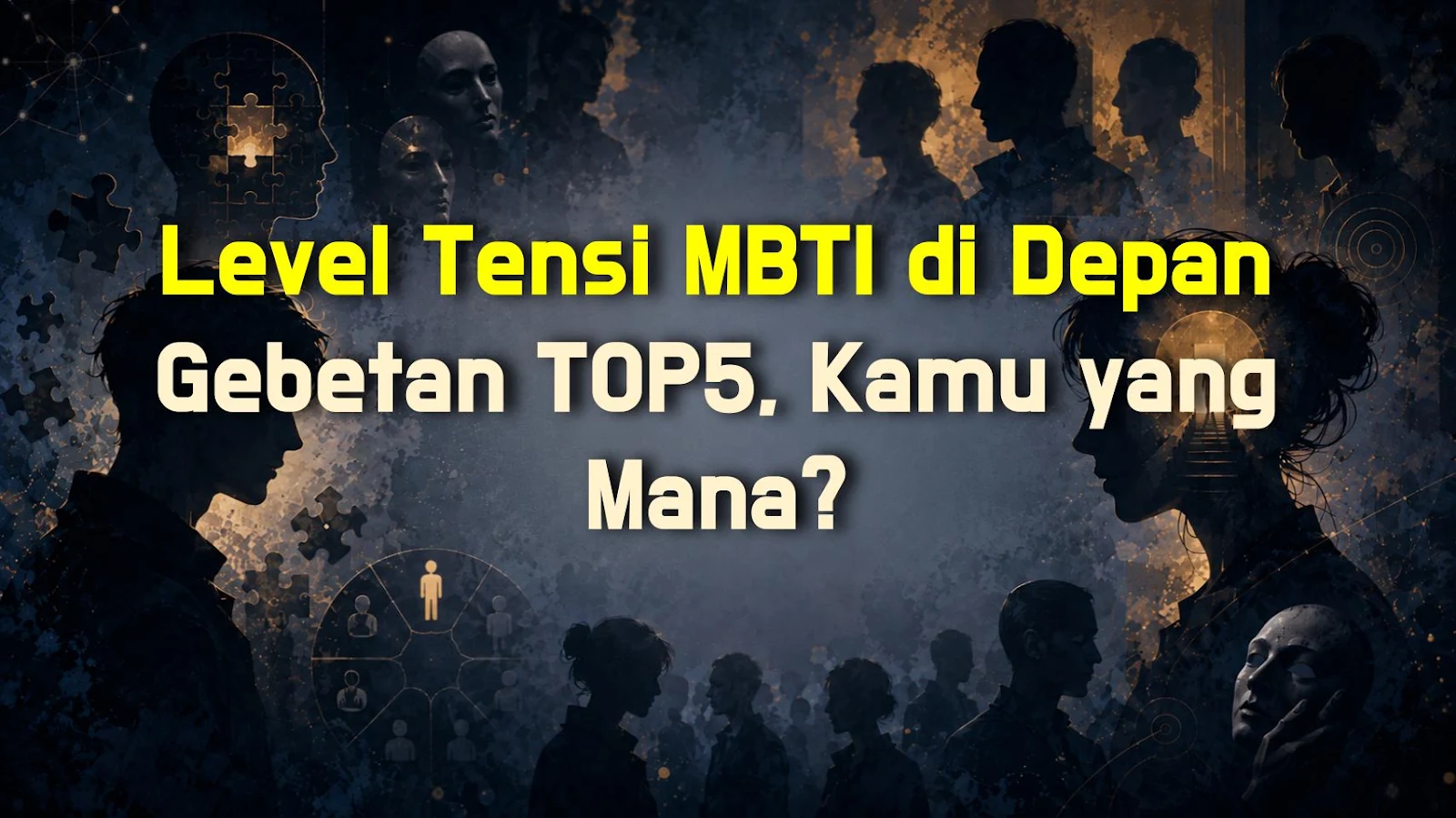 Level Tensi MBTI di Depan Gebetan TOP5, Kamu yang Mana?