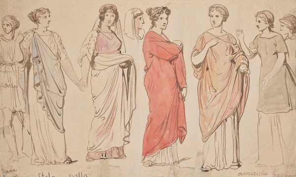 Roman Female Garments 1860   1872