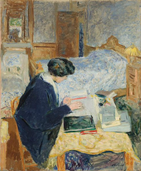 Lucy Hessel Reading Lucy Hessel lisant 1913