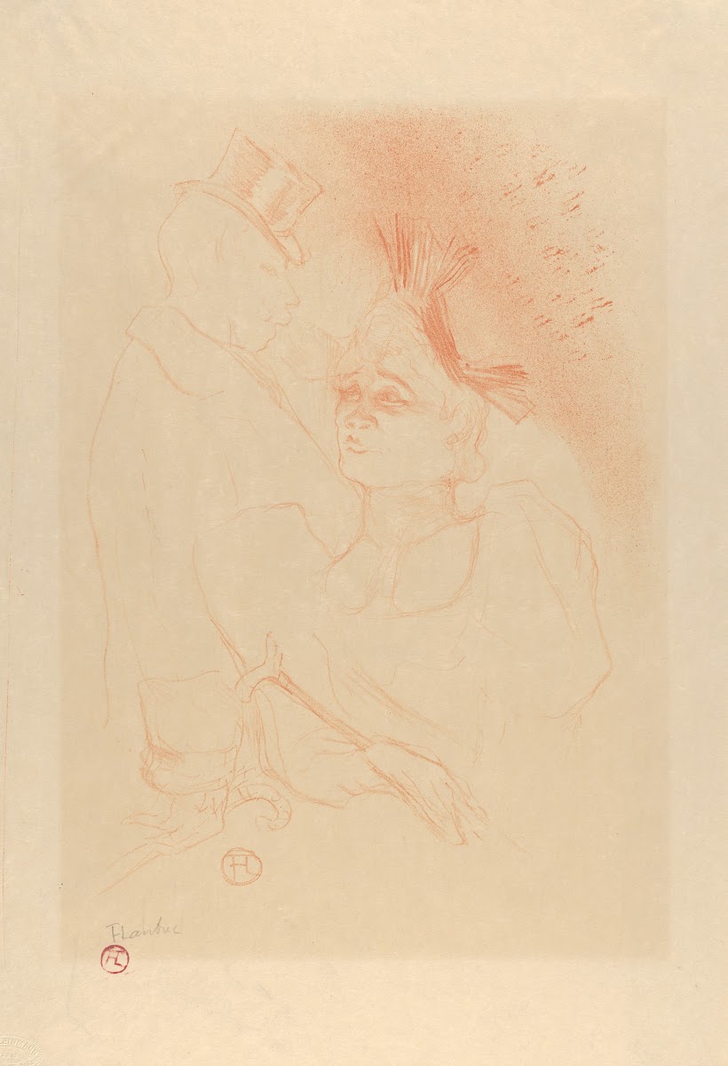Mademoiselle Lender and Baron 1893