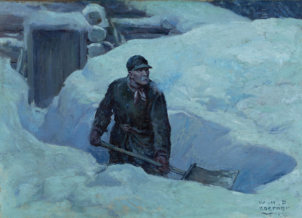 Shoveling Out 1924