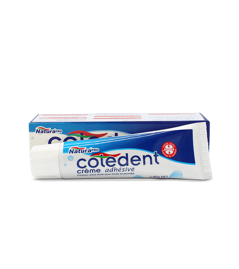 CREME ADHESIVE COLEDENT BLEU