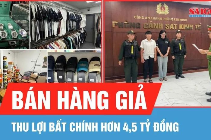 Khởi tố vợ chồng chủ cửa hàng thời trang bán sản phẩm giả mạo thương hiệu - Báo Sài Gòn Giải Phóng