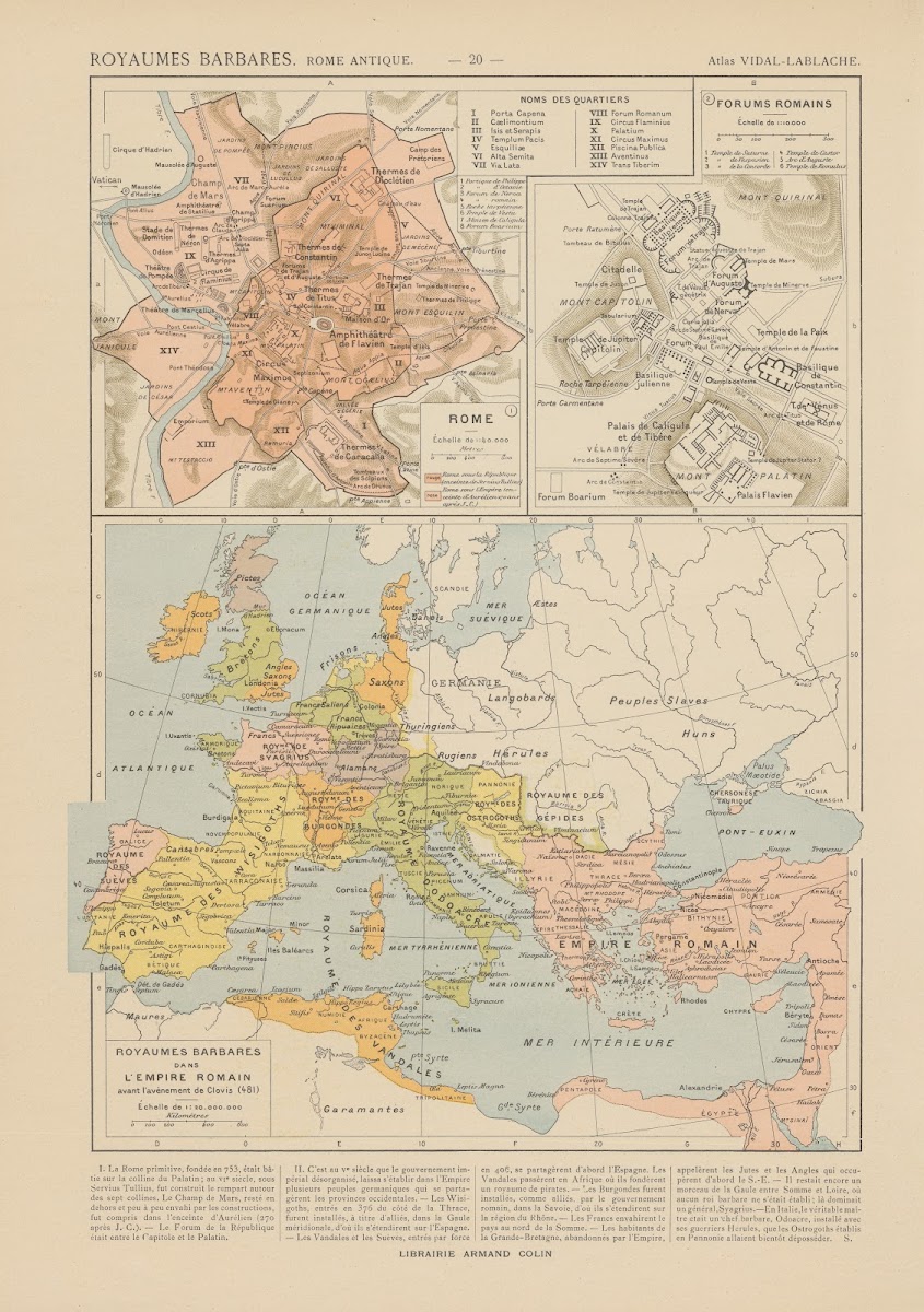 Rome Antique  Royaumes Barbares 1913