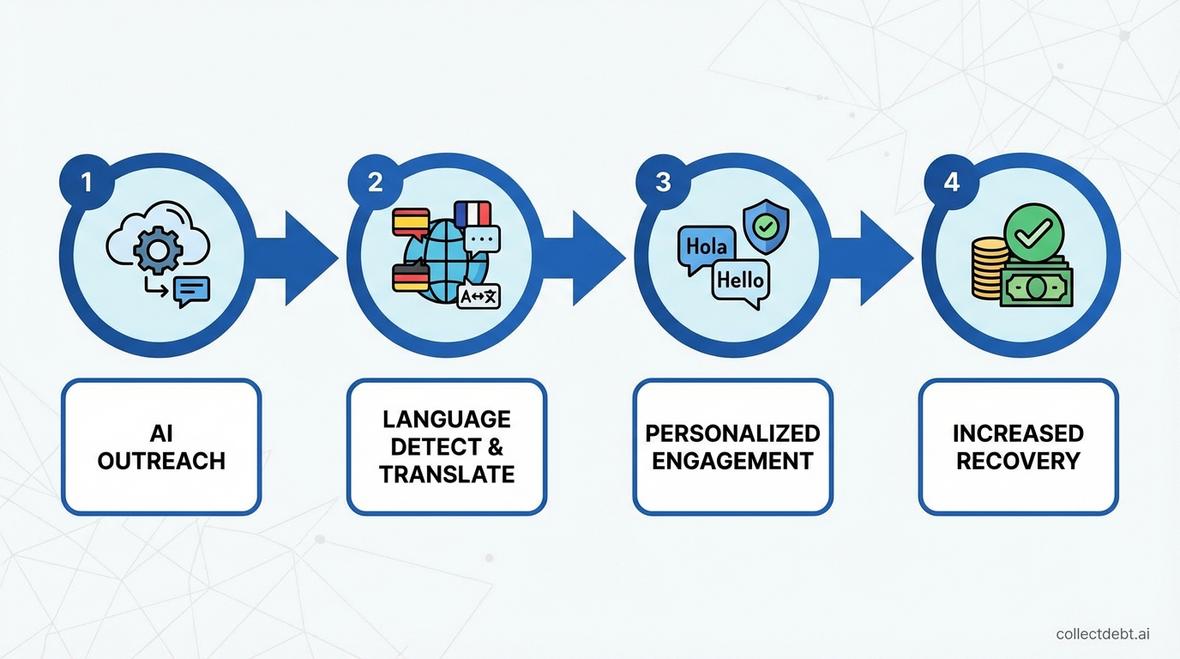 multi-language debt collection