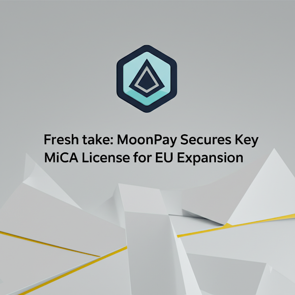 Fresh take: MoonPay Secures Key MiCA License for EU Expansion