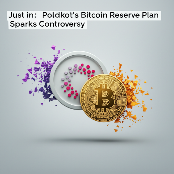 Just in: Polkadot's Bitcoin Reserve Plan Sparks Controversy