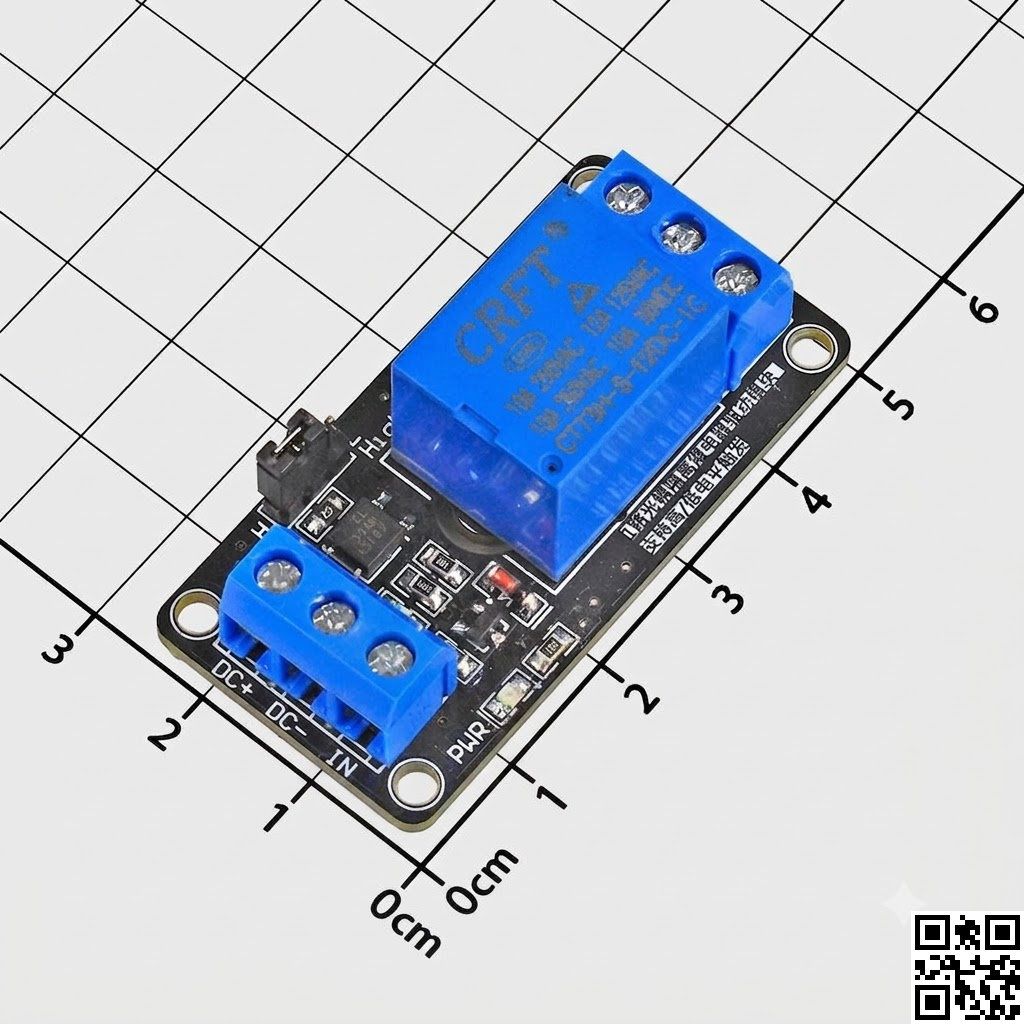 Module 1 Relay CRFT 5V Kích Mức Cao-Thấp