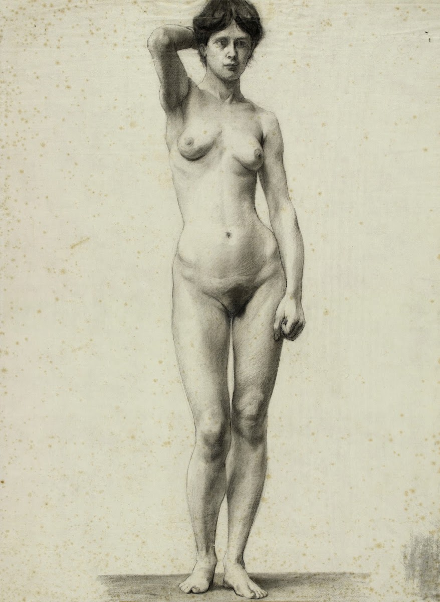 Le modèle Renée Danjou Nu en pied 1896