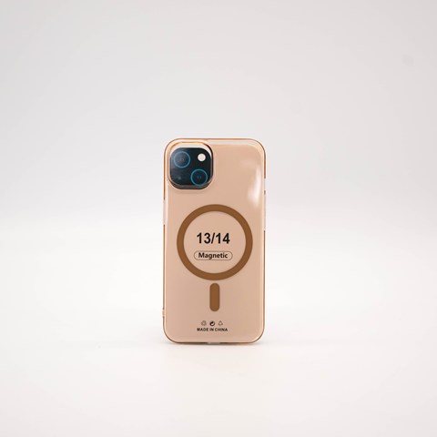 iphone 14 magnetic crystal clear case