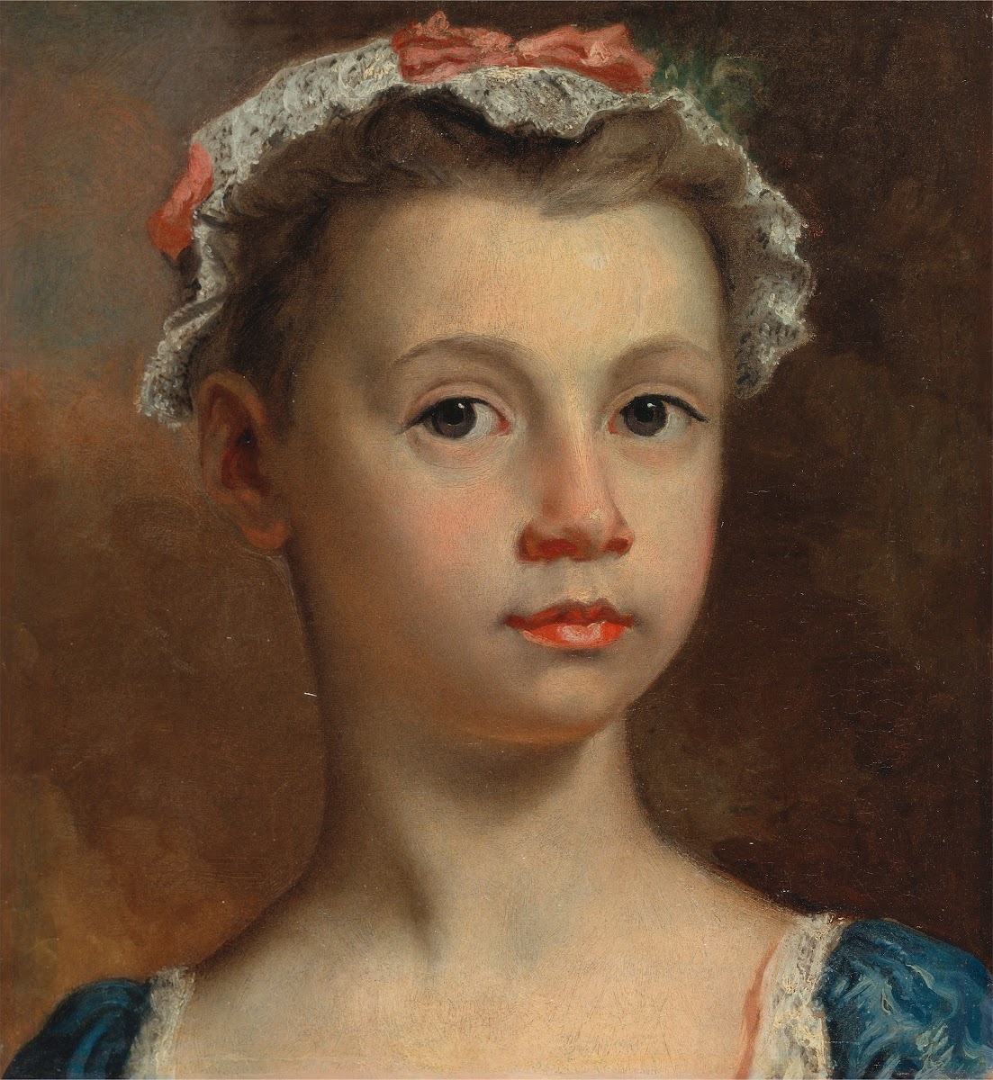 Sketch of a Young Girl ca 1735
