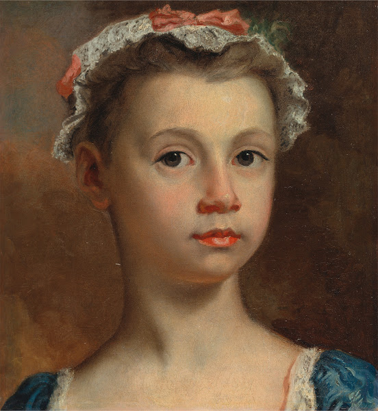 Sketch of a Young Girl ca 1735