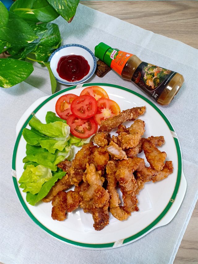 Snack Thịt Heo Chiên Giòn