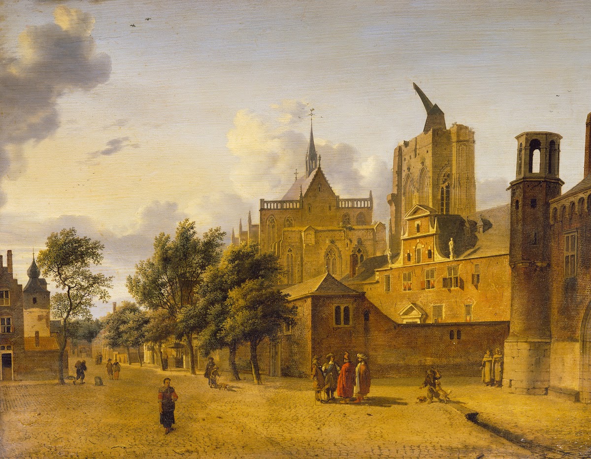 A Street Scene in Cologne c1684
