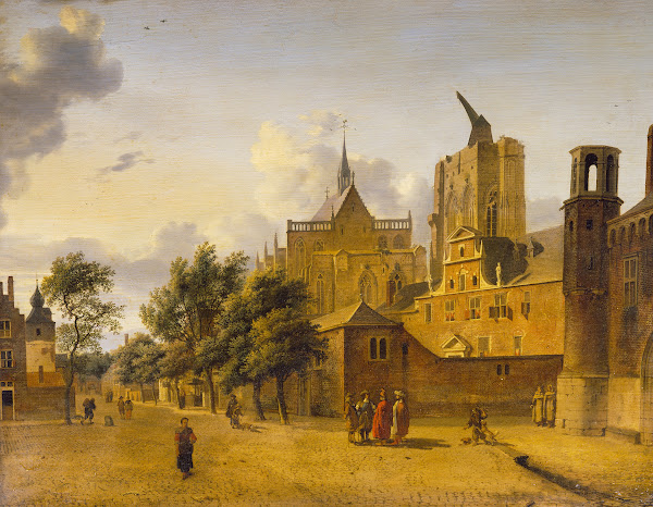 A Street Scene in Cologne c1684