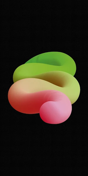 Abstract, Gradient, Spheres, Curves Full HD iPhone Wallpaper Background