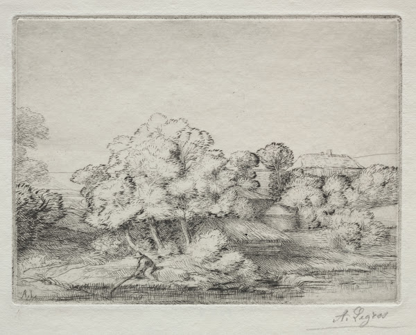 Hamlet near the Lake Hameau près du Lac c 18571911