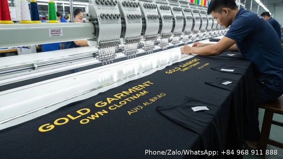 Own Clothing Brand - Gold Garment Vietnam