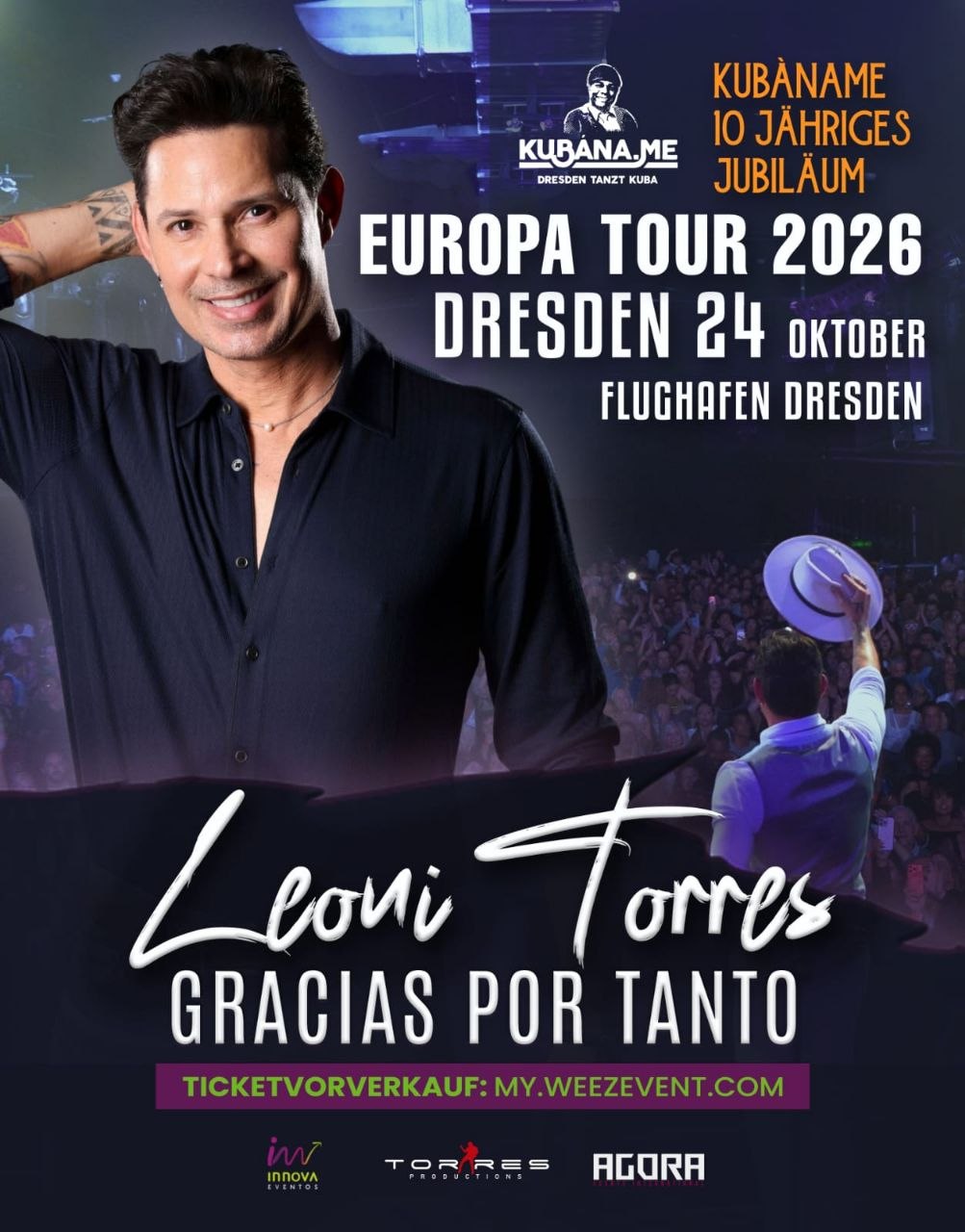 Salsa Tanz Festival mit Leoni Torres
