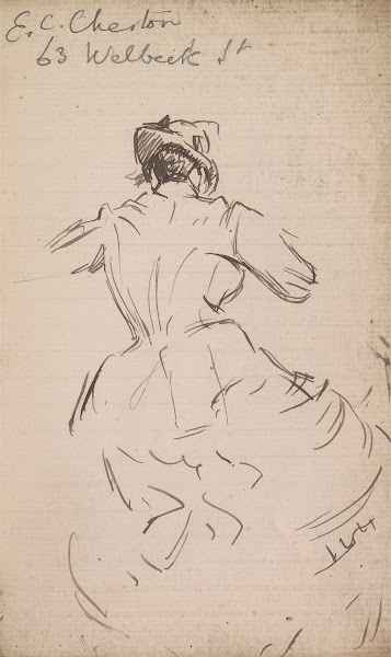 Sketchbook Drawing between 1846 and 1852