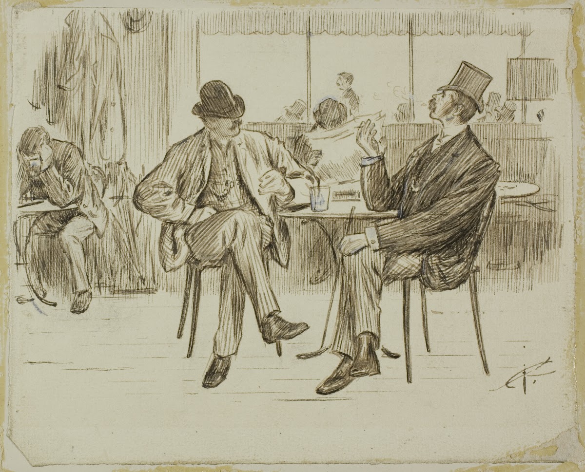 Café Scene 1870 91