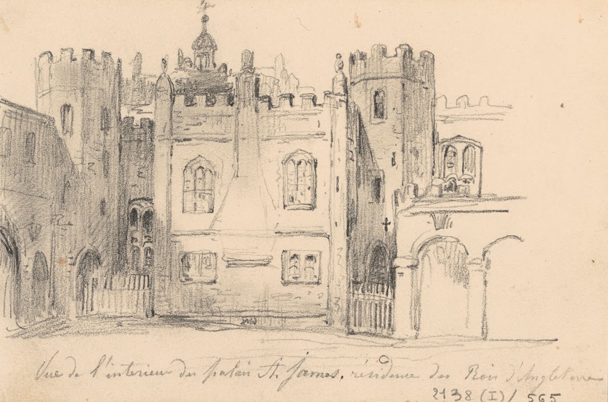 St Jamess Palace in London