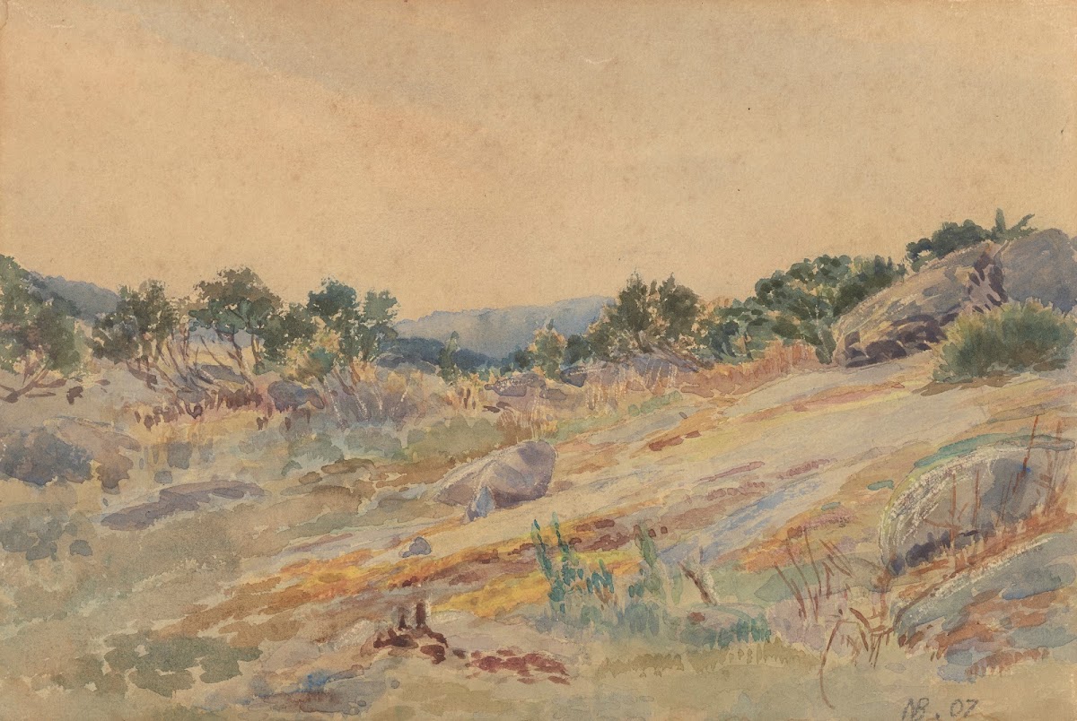 Untitled landscape 1907
