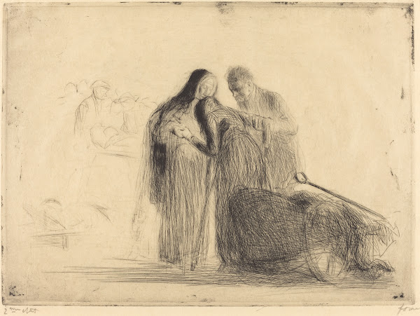 Lourdes the Paralytic second plate 1912 1913