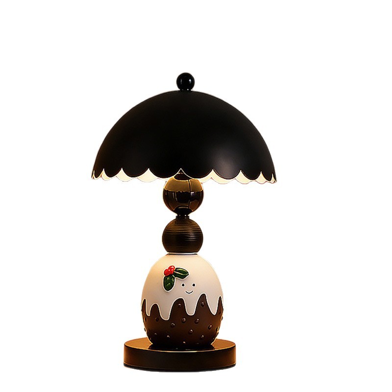 Ice Cream Cone Table Lamp Cartoon Design