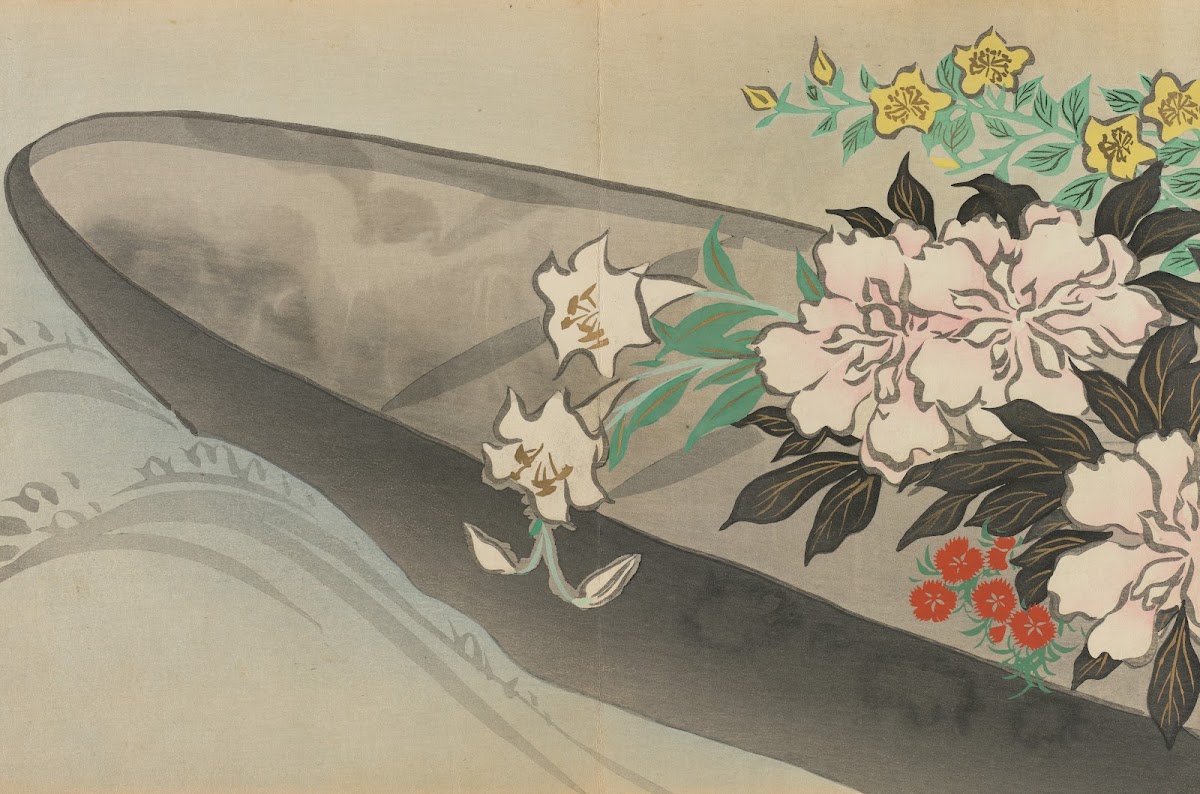 Flower boat Hanabune 1909 1910