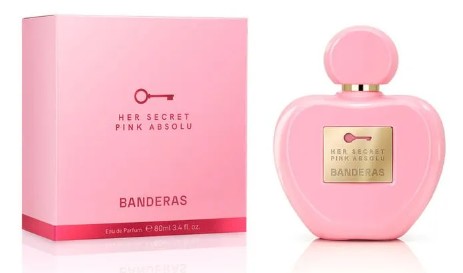 HER SECRET PINK ABSOLU MUJER 80ML EDT ANTONIO BANDERAS