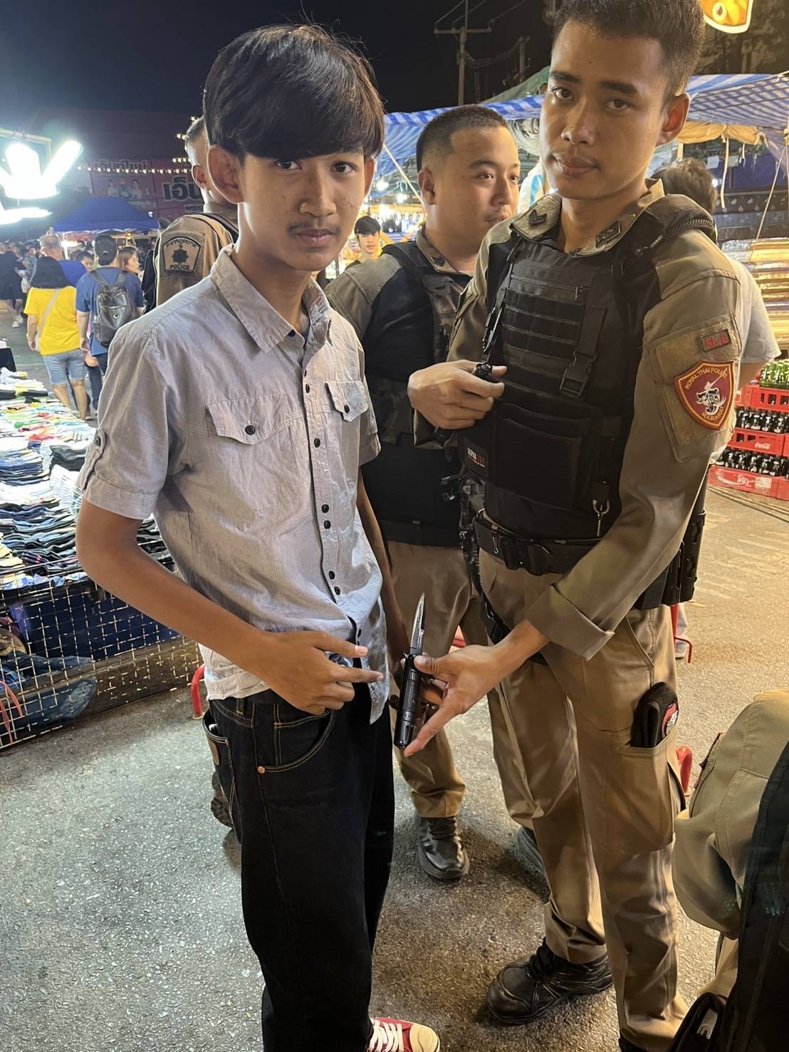 ภาพการจับกุม 1