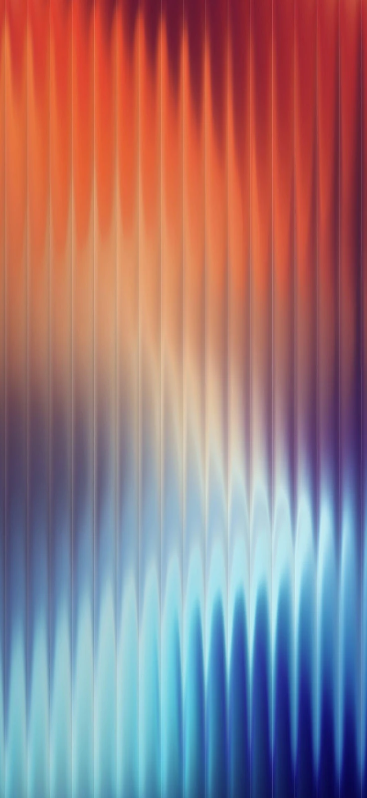 Abstract Gradient Vertical Waves - Digital Abstract Art 2K iPhone Wallpaper (1884x4096)