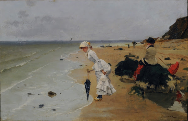 En la playa 19th century