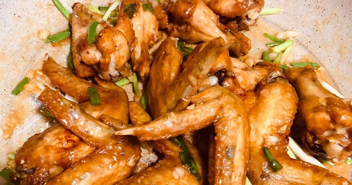 Cánh gà chiên nước mắm và bơ