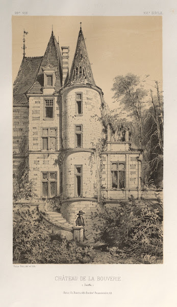Chateau De La Bouverie Sarthe 1860