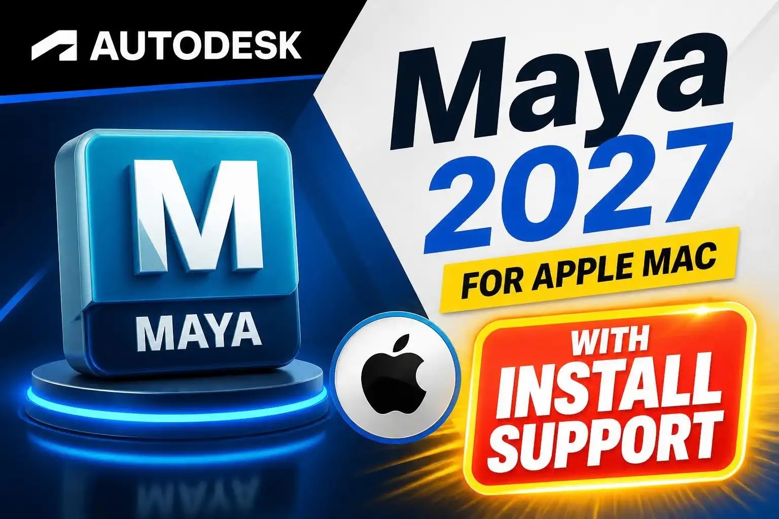 Autodesk Maya 2026 Mac Download | macOS Tahoe 3D Setup & Tech Assistance app thumbnail