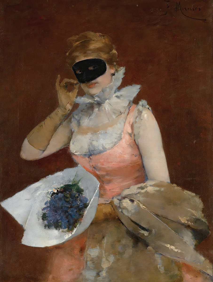 Mujer Con Máscara The Masque