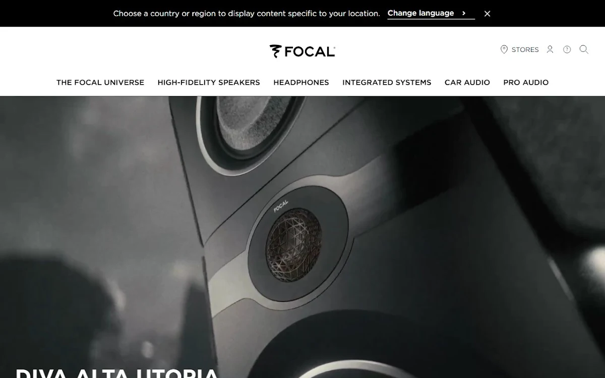 Captura de Focal Studio