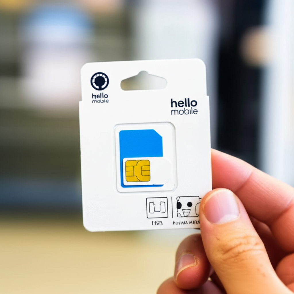 헬로모바일 유심 구매 방법