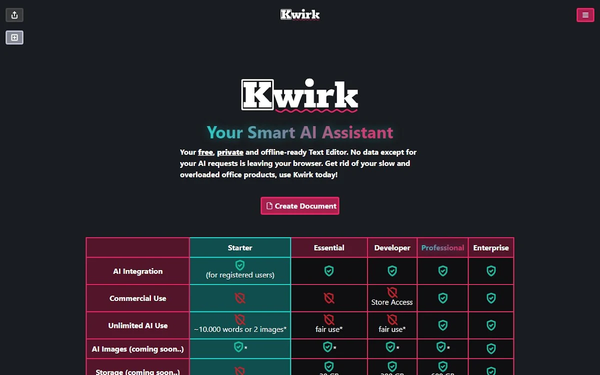 Captura de Kwirk.io